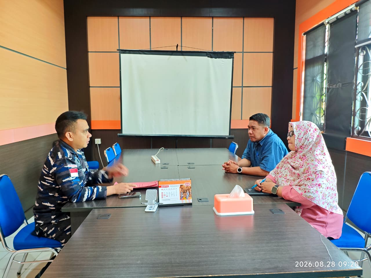 Kunjungan Kerja Posal Juata Laut